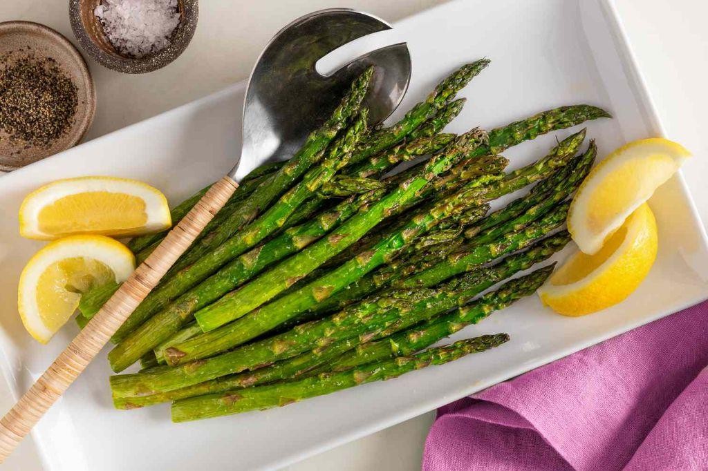 Ranch Seasoned Air Fryer Asparagus Tips