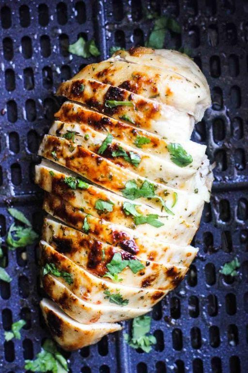 Ranch-Seasoned Air Fryer Chicken Breasts