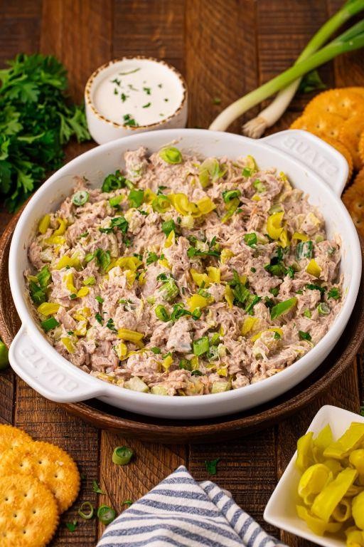 Ranch-Style Tuna Salad with Greens