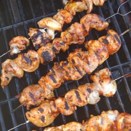 Rapid BBQ Chicken Skewers