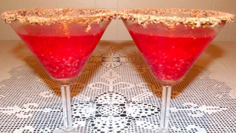 Raspberry Chocolate Kiss Cocktail