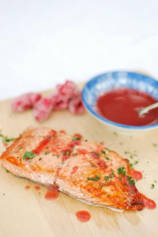 Raspberry Ginger Glaze