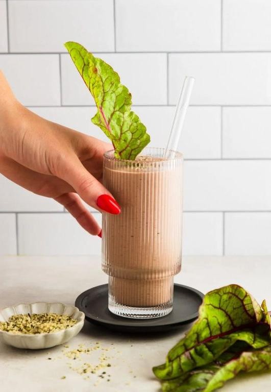 Raspberry Kefir Protein Shake