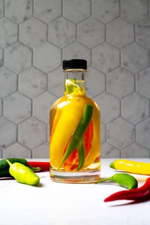 Red Hot Pepper Infused Vinegar