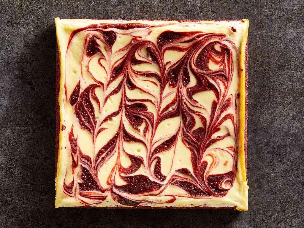 Red Velvet Cheesecake Brownie Bars