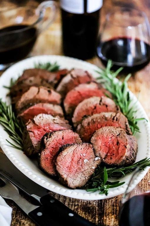 Red Wine Marinated Beef Tenderloin Roast