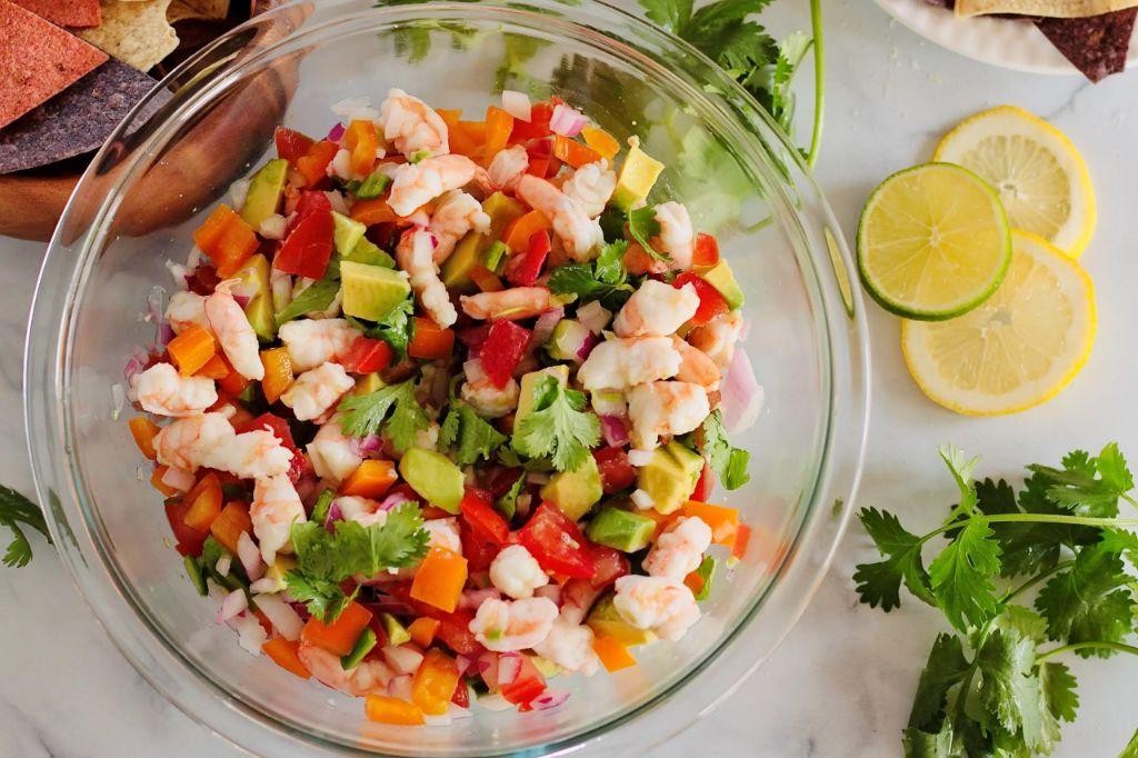 Refreshing Ceviche with Avocado