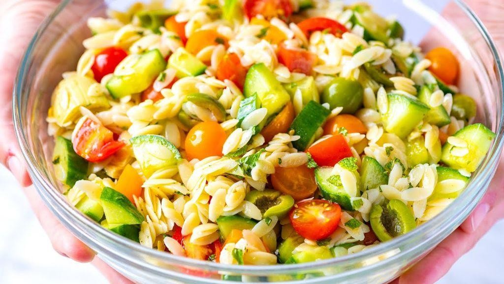 Refreshing Citrus Cauliflower and Orzo Salad