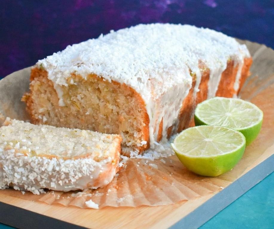 Refreshing Coconut Lime Vegan Cake