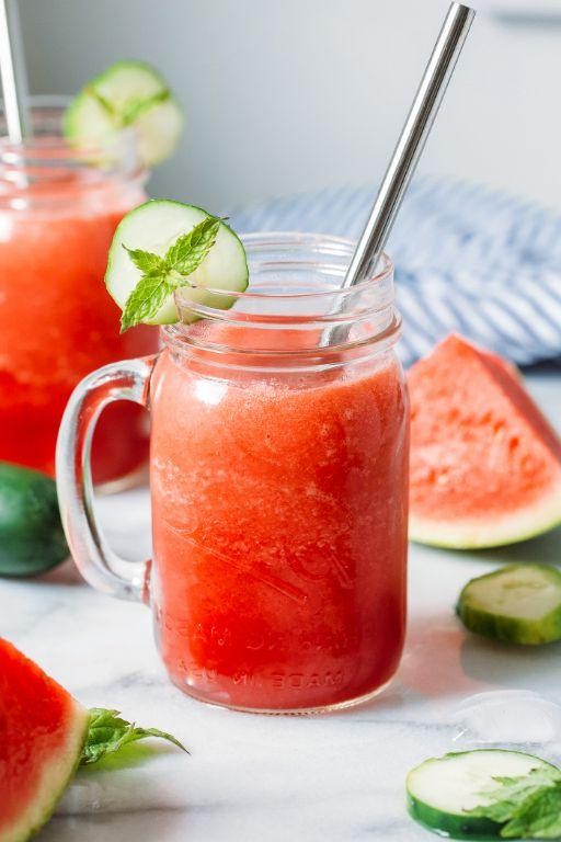 Refreshing Watermelon Mint Smoothie