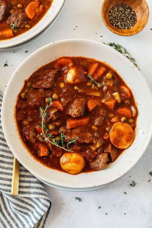 Rich Beef and Tomato Stew