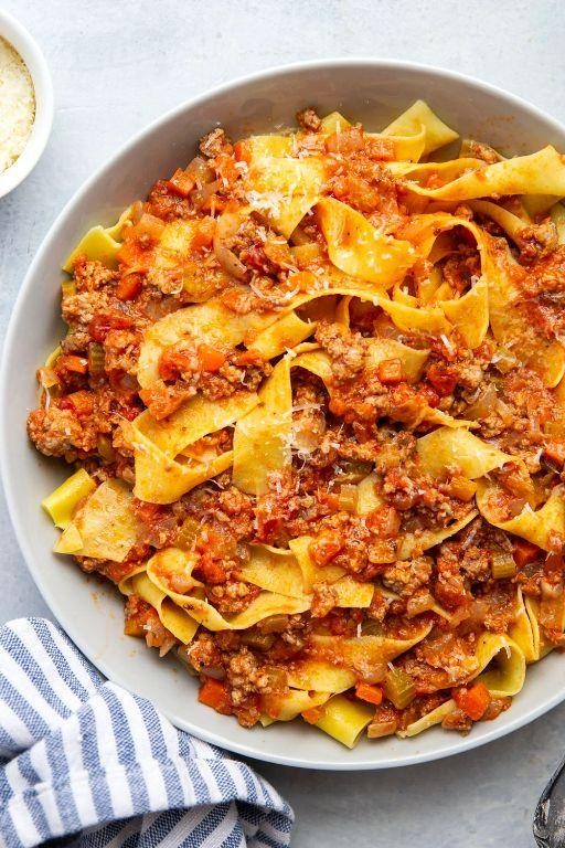 Rich Bolognese Meat Sauce