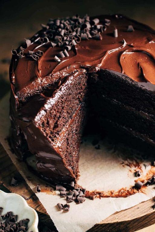 Rich Chocolate Fudge Cake