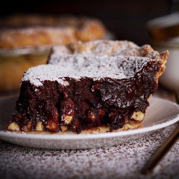 Rich Cocoa Almond Pie Crust