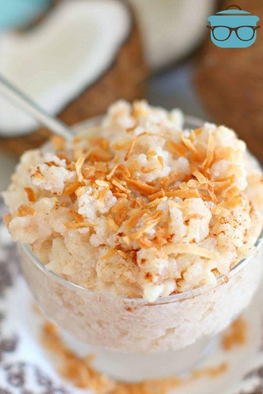 Rich Coconut Rice Pudding