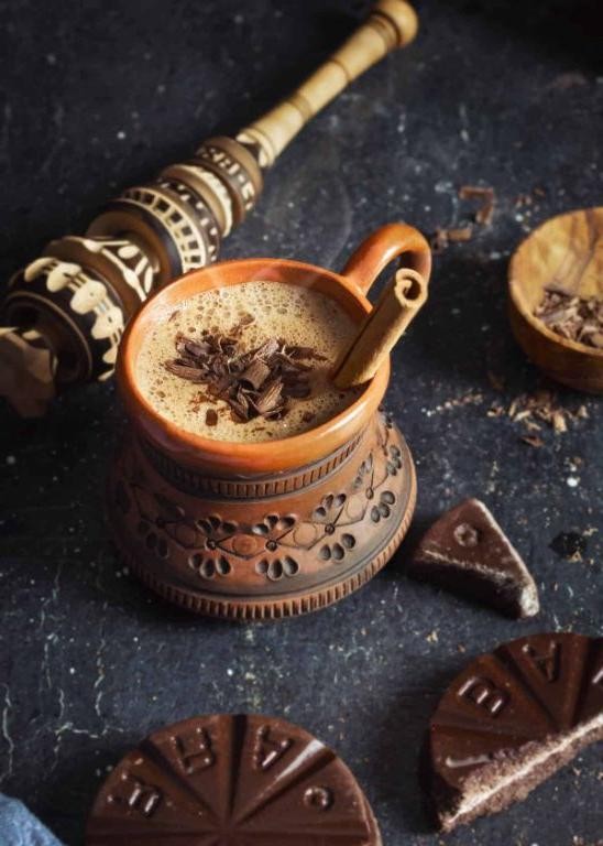 Rich Dark Chocolate Mexican Hot Chocolate