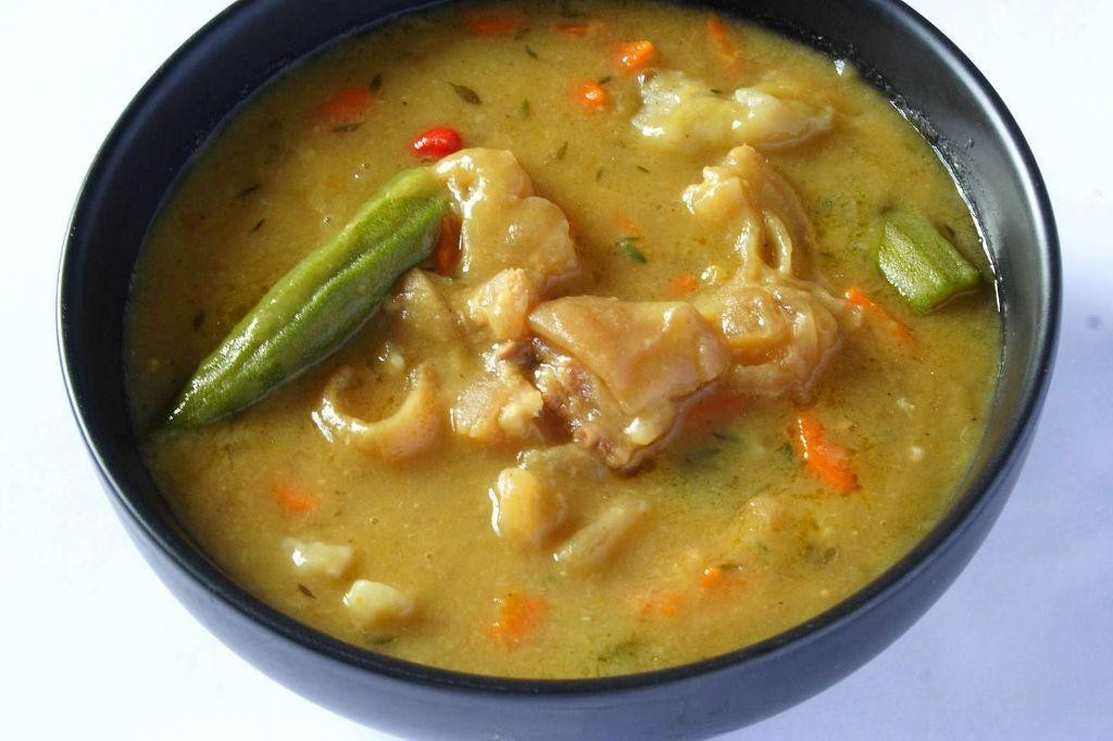Rich Jamaican Cow Foot Soup