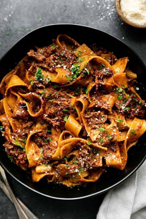 Rich Mushroom and Beef Rib Ragout