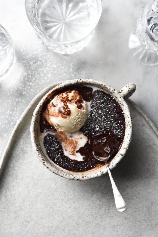 Rich Sugar-Free Mocha Mug Cake