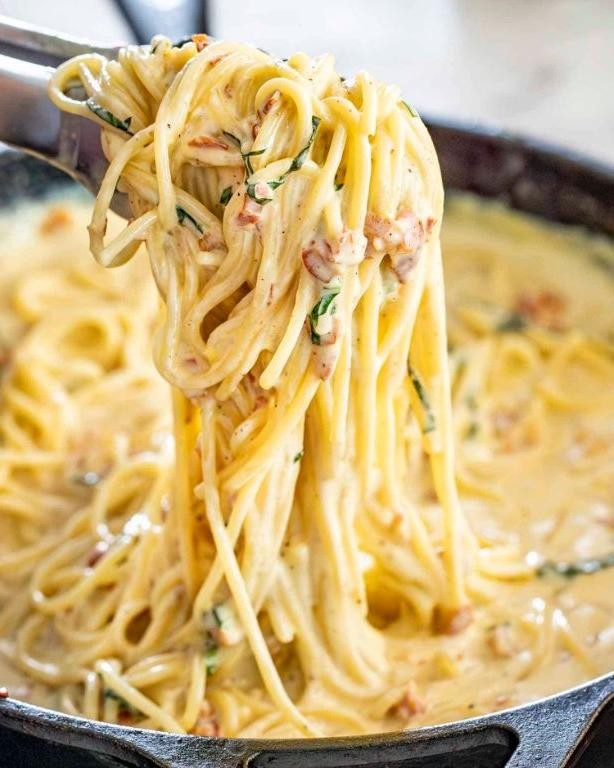 Rich and Creamy Carbonara