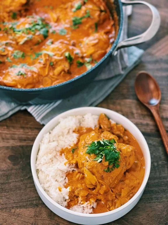 Rich and Creamy Coconut Chicken Stew