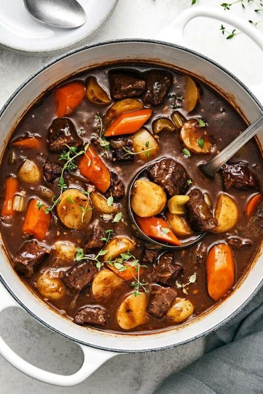 Rich and Flavorful Beef Stew with Chuck Roast