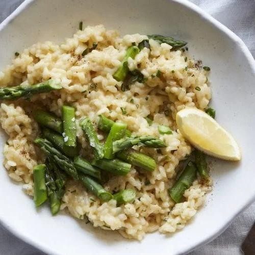 Risotto with Asparagus and Parmesan
