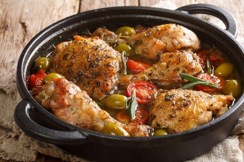 Roast Chicken Provençale with Herbes de Provence