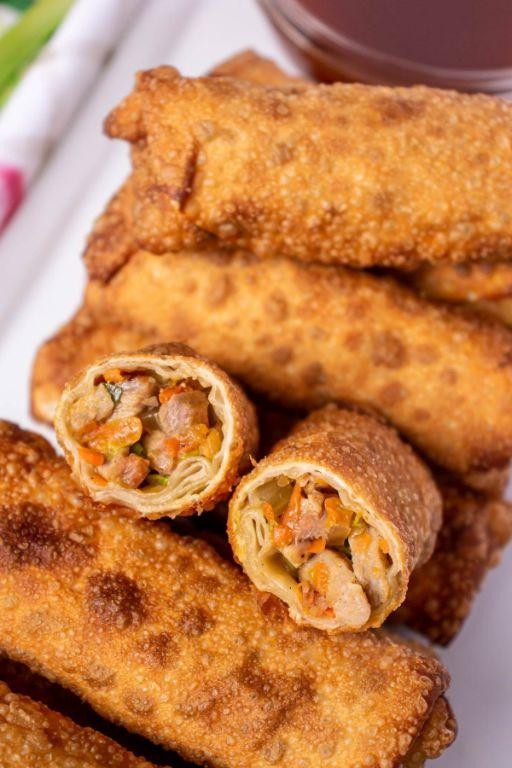 Roast Pork Egg Rolls