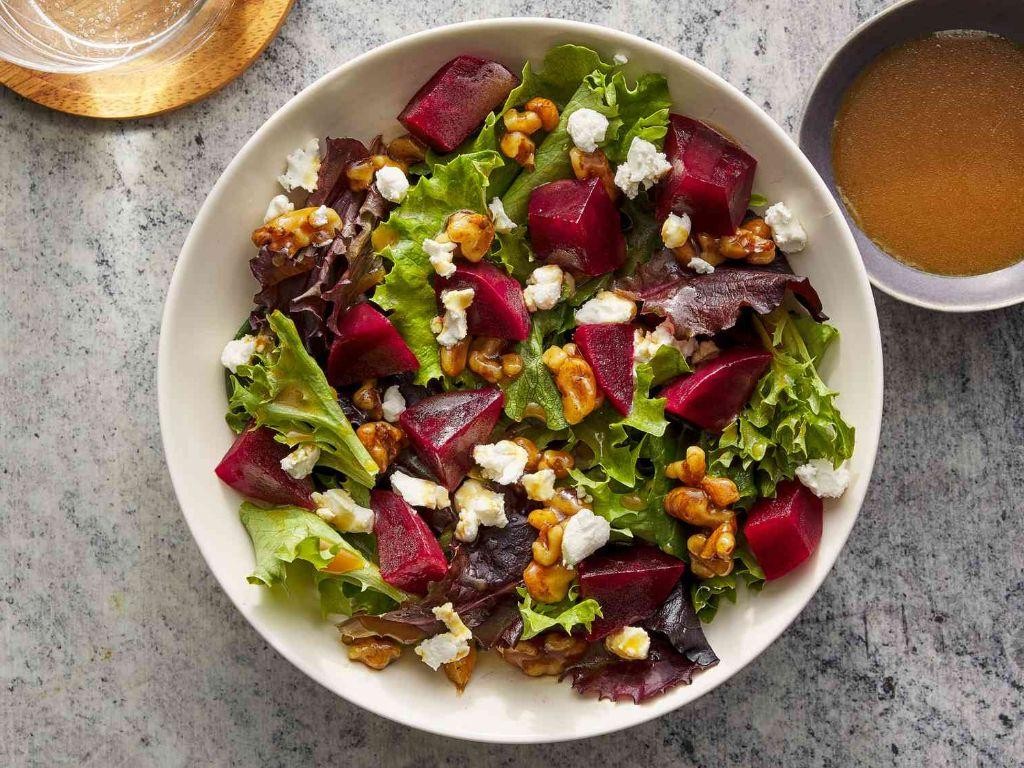 Roasted Beet and Goat Cheese Bowl