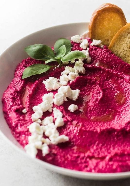 Roasted Beet and Goat Cheese Spread