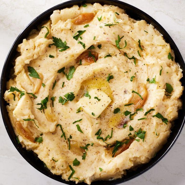 Roasted Garlic Mashed Potatoes