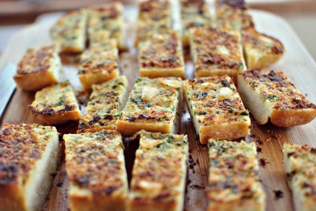 Roasted Garlic Parmesan Bread