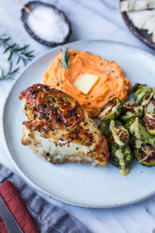 Roasted Garlic and Rosemary Chicken