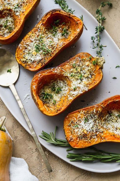 Roasted Honeynut Squash with Thyme and Honey