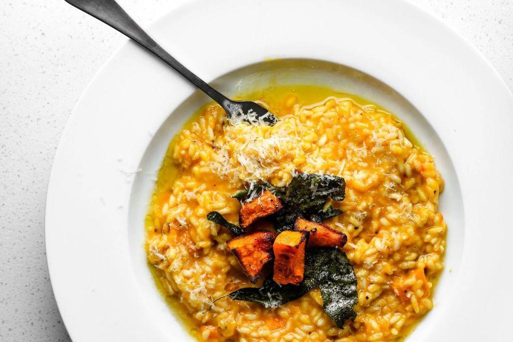 Roasted Pumpkin and Sage Risotto