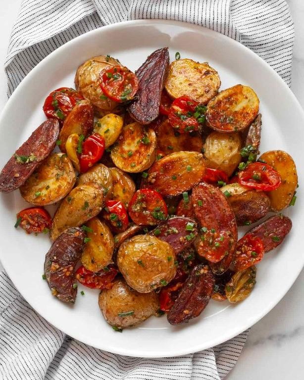 Roasted Red Potato and Pesto Salad