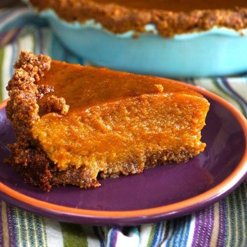 Roasted Squash and Nutmeg Pie