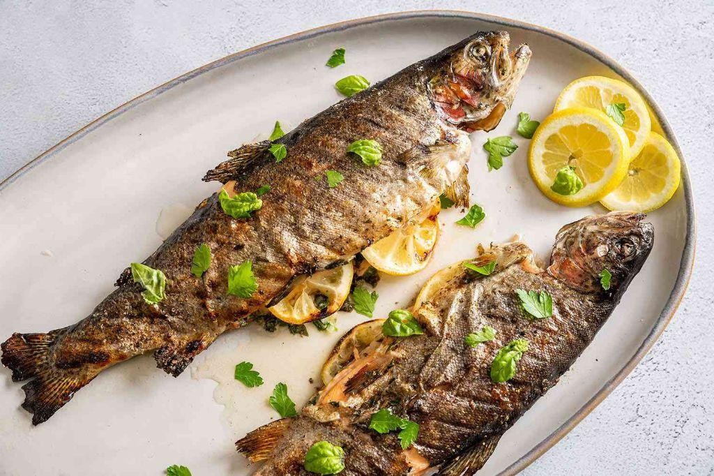 Rosemary and Thyme Grilled Trout