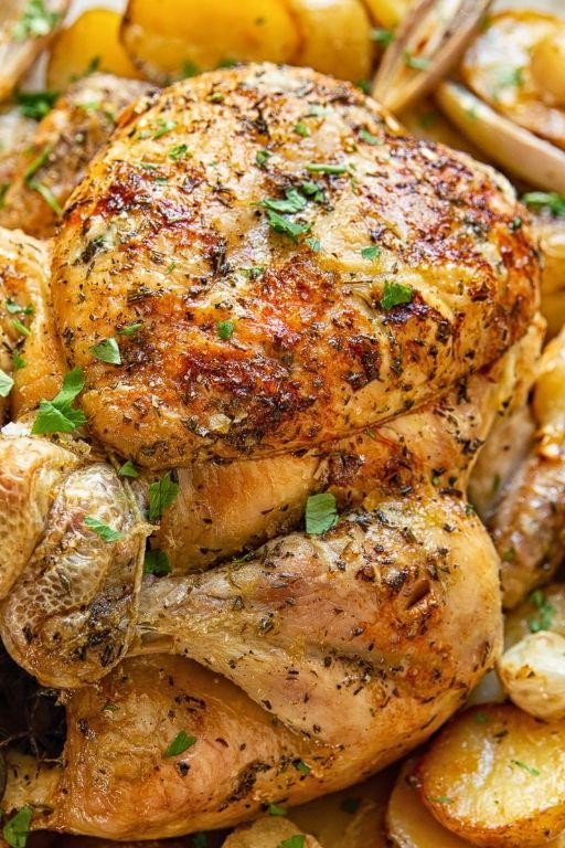 Rosemary and Thyme Roast Chicken