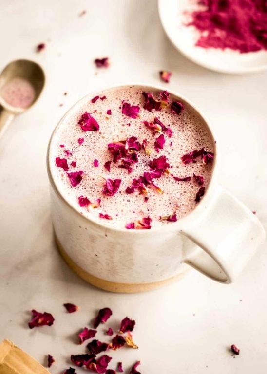 Rosewater Coffee Latte