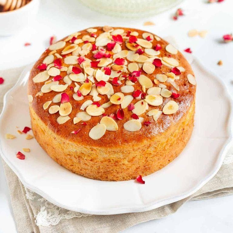 Royal Honey Cake with Almonds