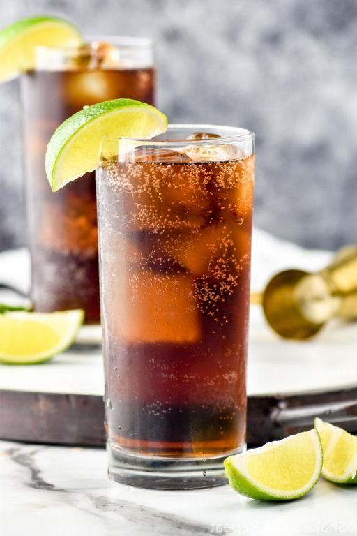 Rum and Coke Highball