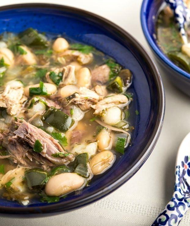 Rustic Pheasant and White Bean Soup