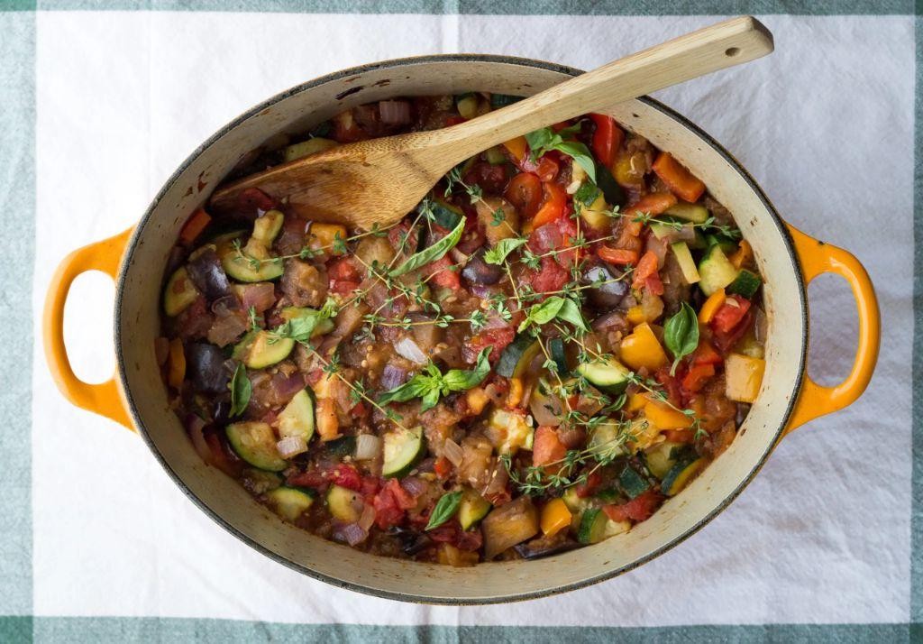 Rustic Ratatouille with Fresh Herbs