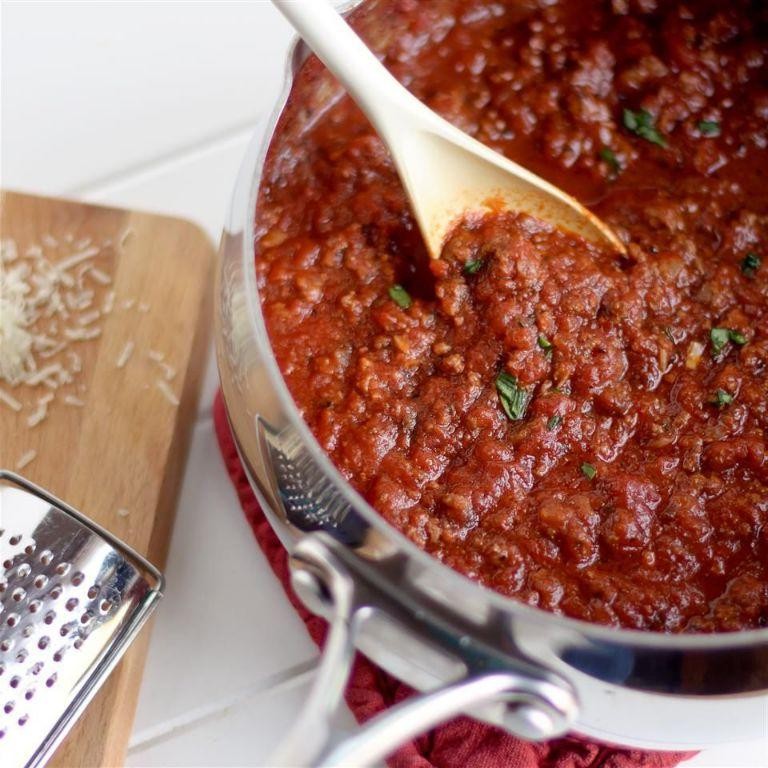 Rustic Red Wine Tomato Sauce