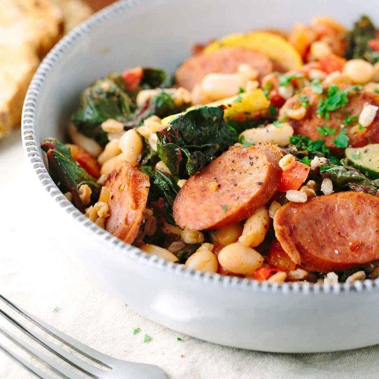 Rustic Vegetable and Sausage Stew