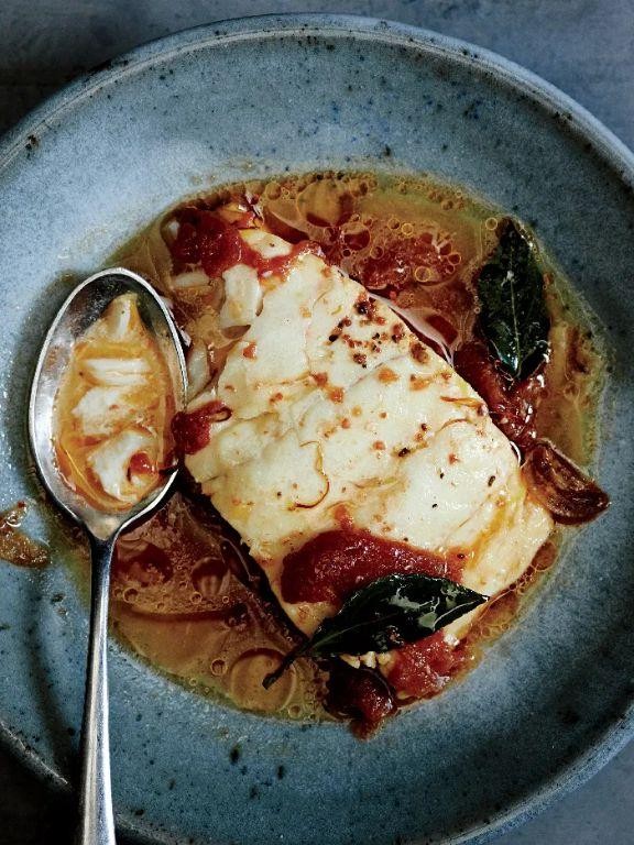 Saffron and Tomato Infused Italian Cod Stew