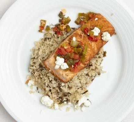 Salmon and Brown Rice Supreme