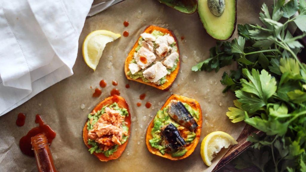 Sardine & Sweet Potato Nibbles